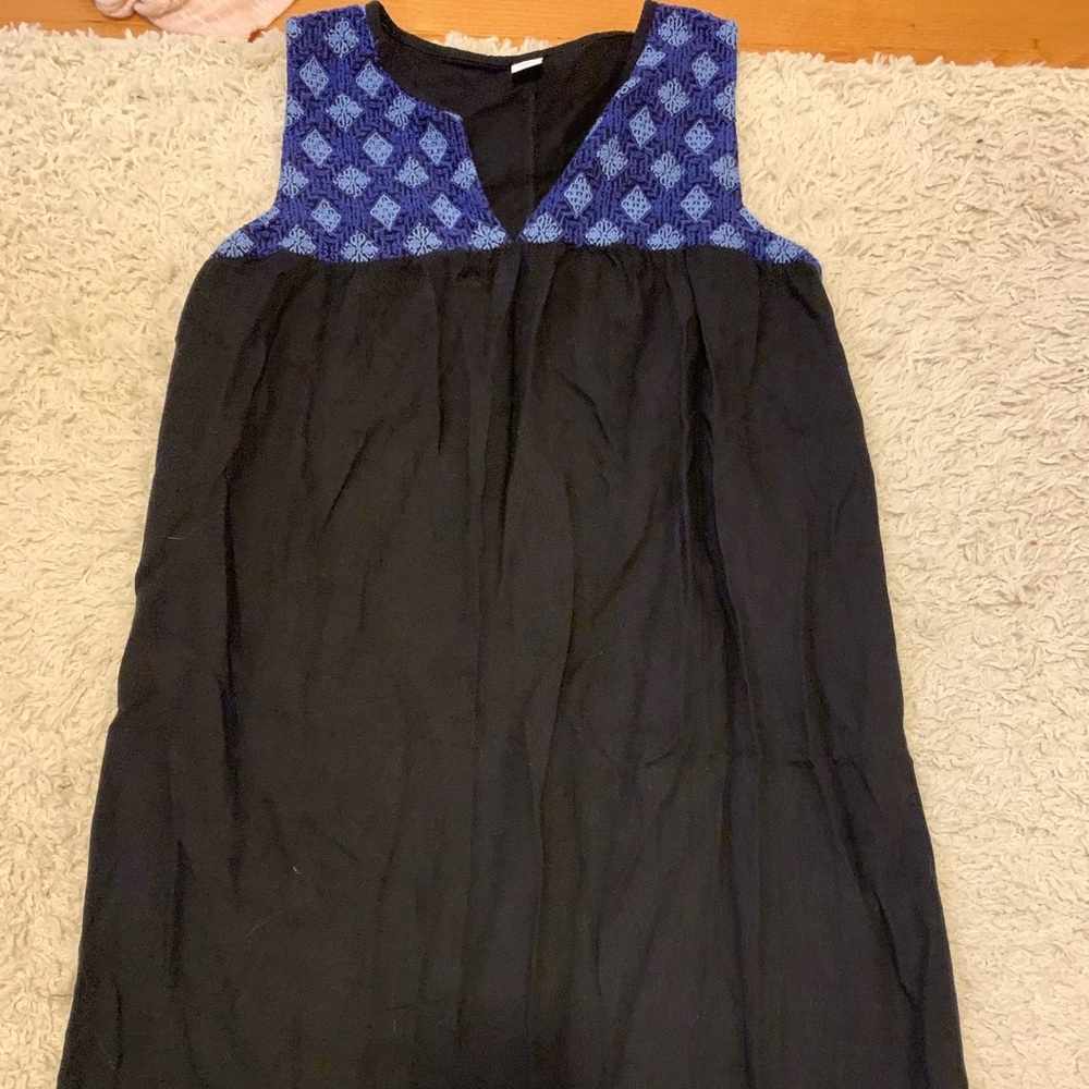 Old Navy Embroidered Tank Top Dress